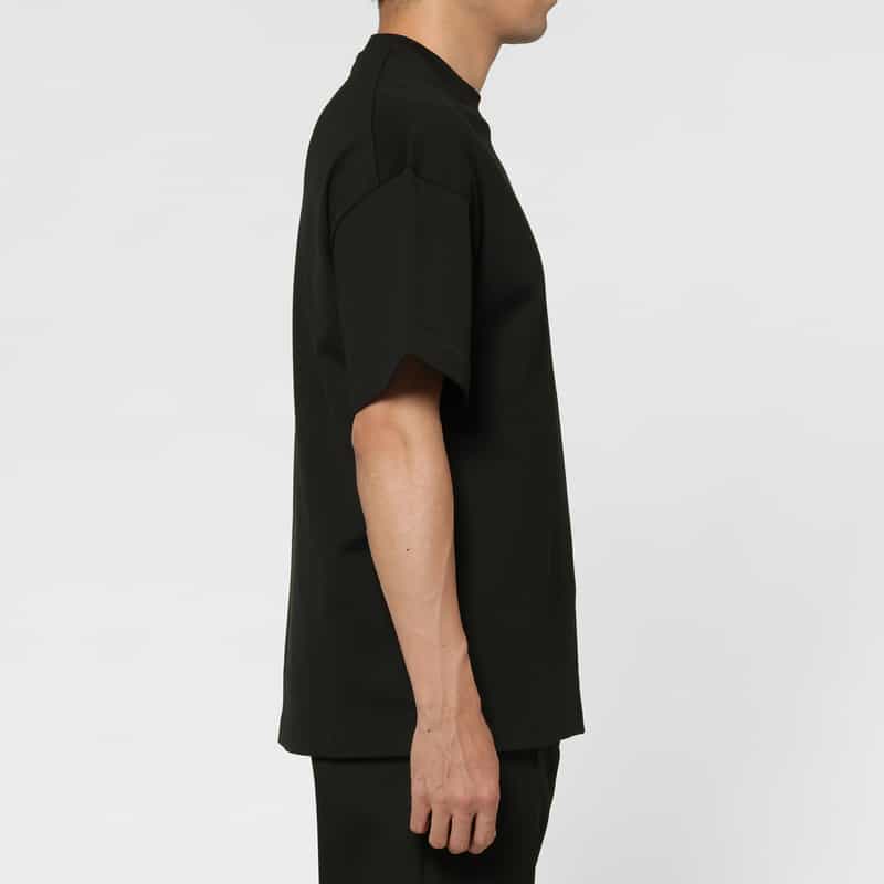 JIL SANDER JIL SANDER＜ジル サンダー＞ ロゴ入りクルーネックTシャツ BLACK