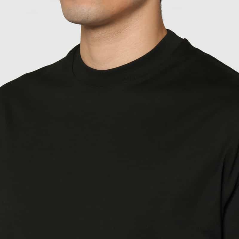 JIL SANDER JIL SANDER＜ジル サンダー＞ ロゴ入りクルーネックTシャツ BLACK