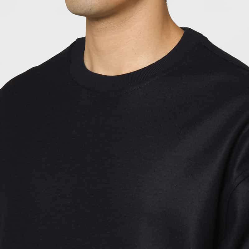 JIL SANDER JIL SANDER＜ジル サンダー＞ ウール素材スウェットプルオーバー NAVY