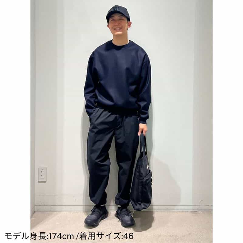 JIL SANDER JIL SANDER＜ジル サンダー＞ ウールスウェットプルオーバー NAVY