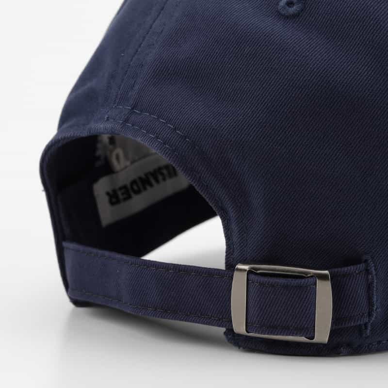 JIL SANDER JIL SANDER＜ジル サンダー＞ ロゴ入りベースボールキャップ NAVY