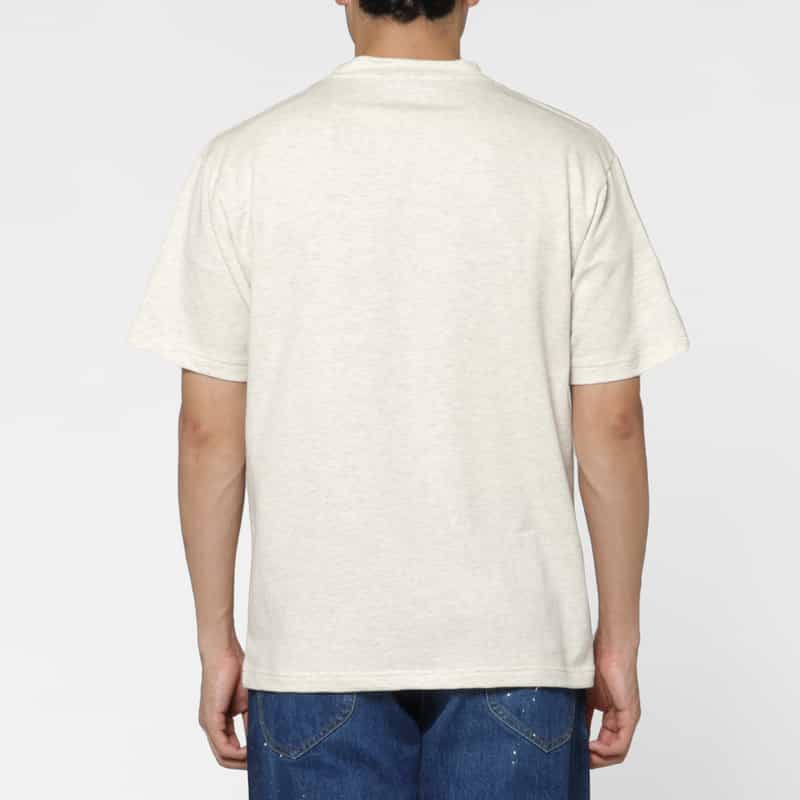BARNEYS NEW YORK ロゴプリント入りTシャツ WHITE