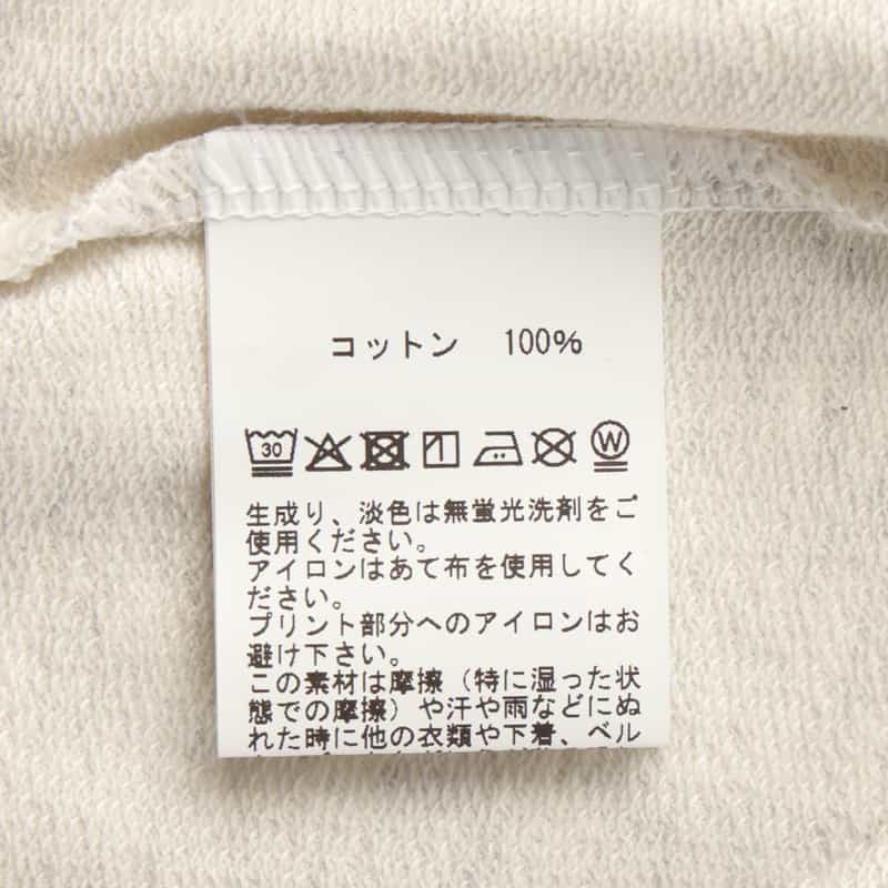BARNEYS NEW YORK ロゴプリント入りTシャツ WHITE