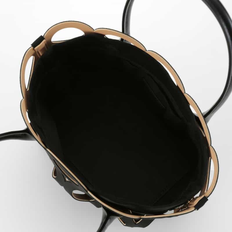 MARY AL TERNA MARYALTERNA ＜メアリオルターナ＞ ミニハンドバッグ “MAZE“ BLACK