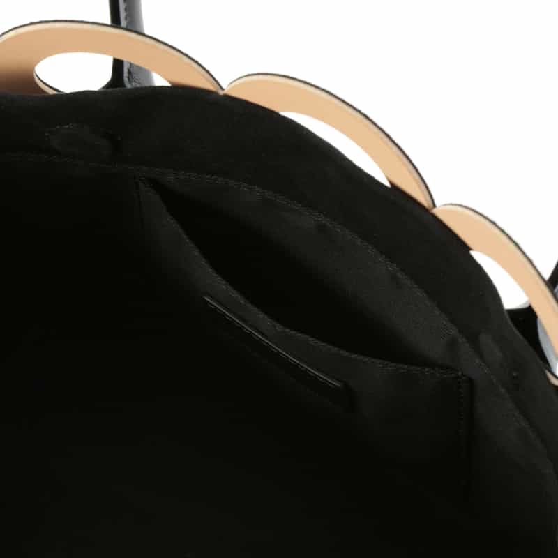 MARY AL TERNA MARYALTERNA ＜メアリオルターナ＞ ミニハンドバッグ “MAZE“ BLACK