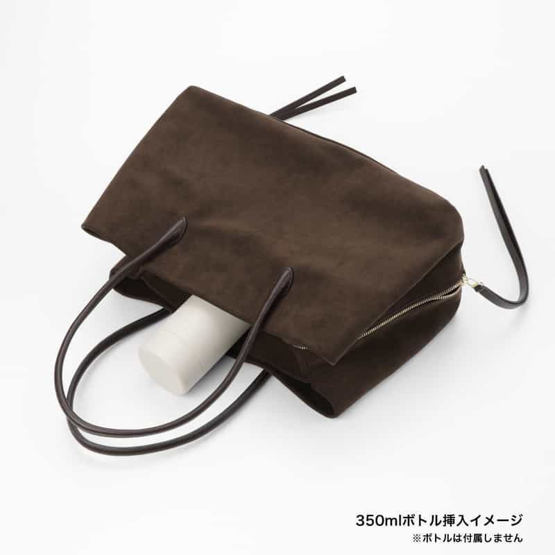 MARY AL TERNA MARY AL TERNA ＜メアリオルターナ＞ スエードレザーハンドバッグ "RIKYU" DARK BROWN