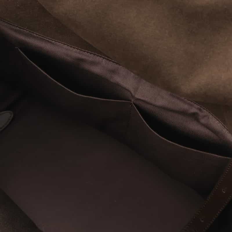 MARY AL TERNA MARY AL TERNA ＜メアリオルターナ＞ トートバッグ "AZUMA" （M） DARK BROWN
