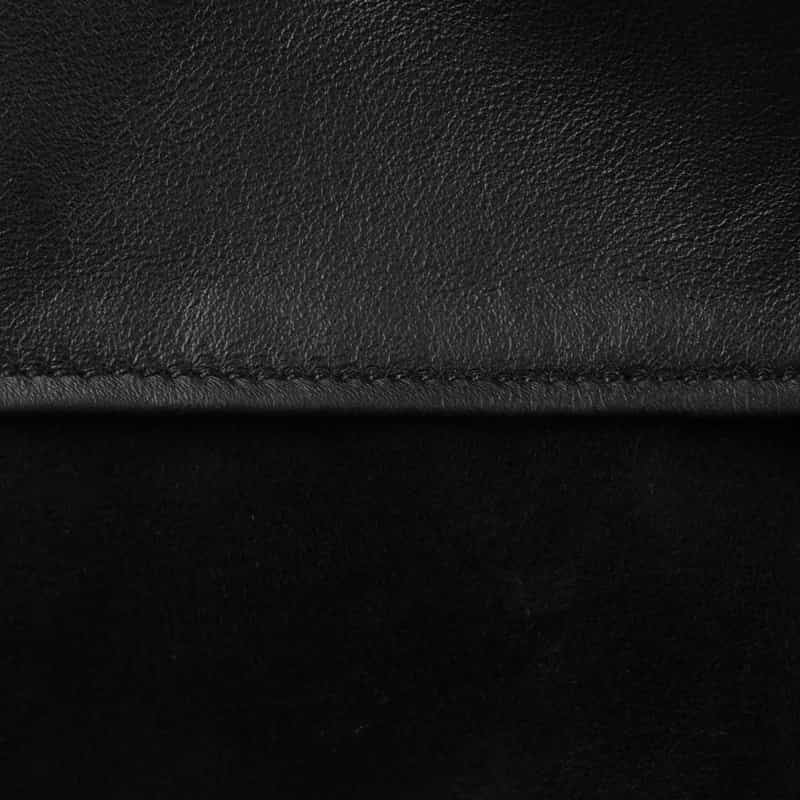 BARNEYS NEW YORK ラムスエード素材ウエスタンジャケット BLACK