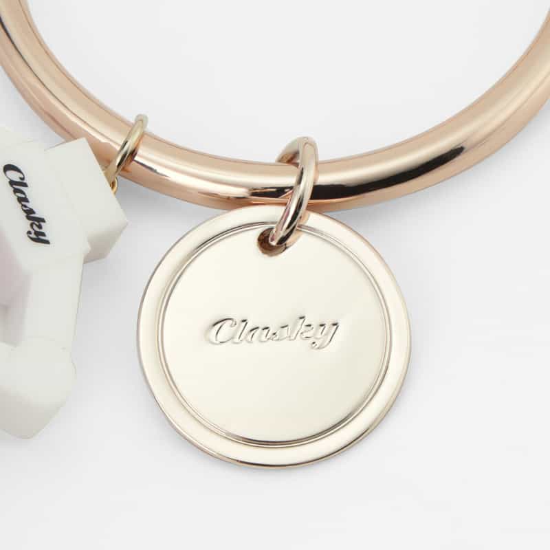CLASKY CLASKY＜クラスキー＞ バーニーズ　ニューヨーク限定 バッグチャーム BLACK
