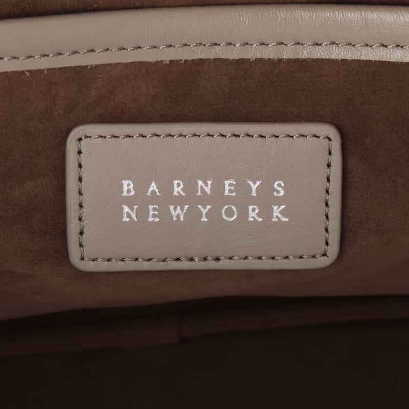 BARNEYS NEW YORK キルトレザー ミニトートバッグ BEIGE