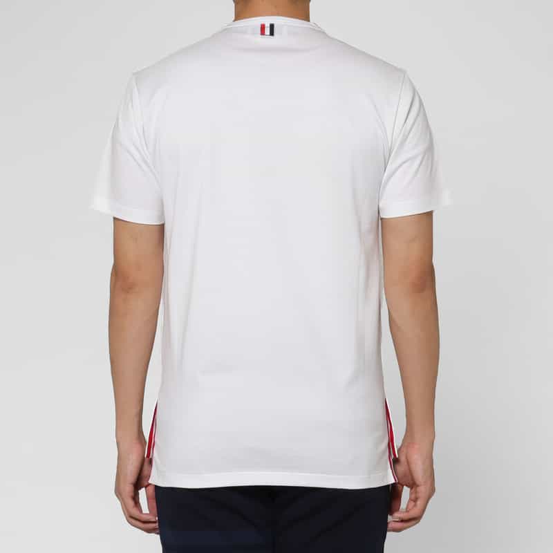 THOM BROWNE THOM BROWNE＜トム ブラウン＞ ポケット付きTシャツ WHITE