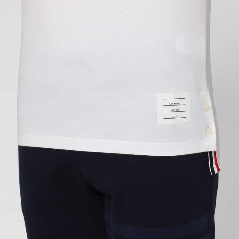 THOM BROWNE THOM BROWNE＜トム ブラウン＞ ポケット付きTシャツ WHITE