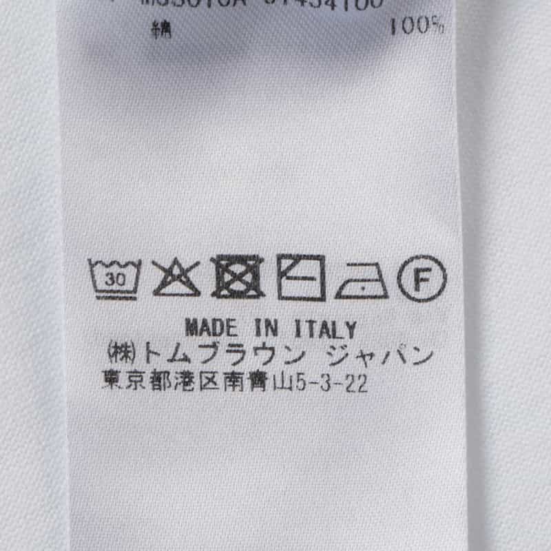 THOM BROWNE THOM BROWNE＜トム ブラウン＞ ポケット付きTシャツ WHITE