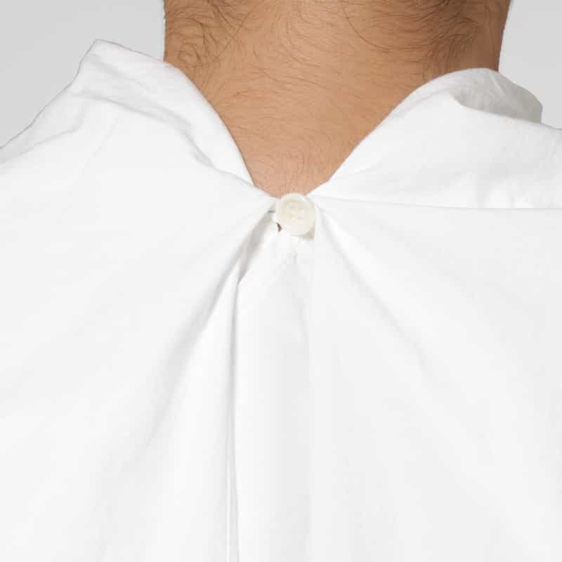 AMOMENTO AMOMENTO ＜アモーメント＞ コットン素材ノットデザインブラウス WHITE