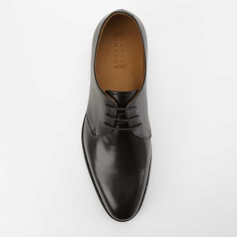 BARNEYS NEW YORK プレーントゥシューズ BLACK