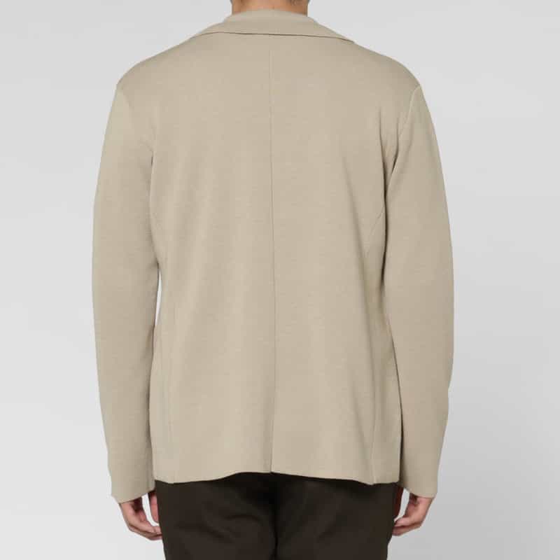 BARNEYS NEW YORK ミラノリブニットジャケット BEIGE