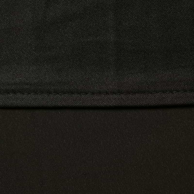BARNEYS NEW YORK ウォッシャブル ランダムチュール素材パネル切替ロングフレアスカート BLACK