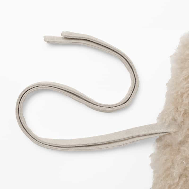 BARNEYS NEW YORK エコファー Wジップアップショートベスト BEIGE