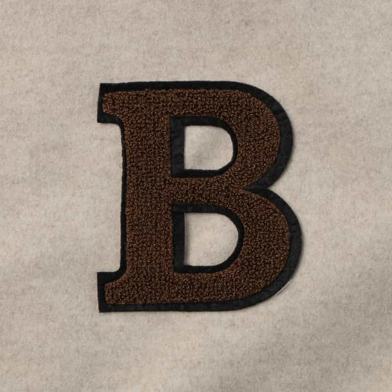 BARNEYS NEW YORK 異素材コンビネーション スタジアムジャンパー BEIGE