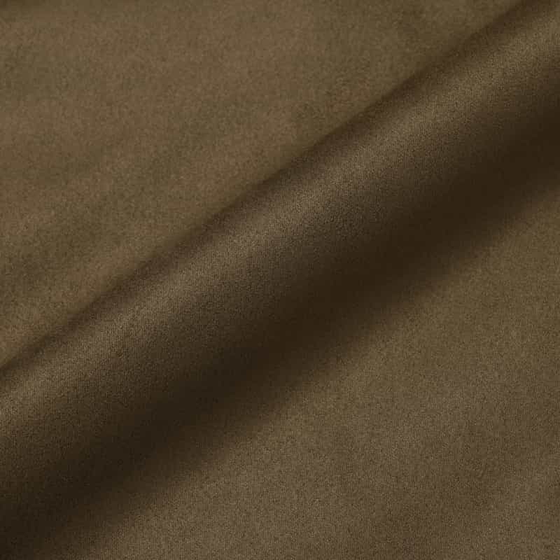 BARNEYS NEW YORK フェイクファー ジップアップショートブルゾン BROWN