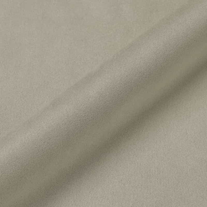 BARNEYS NEW YORK フェイクファー ジップアップショートブルゾン LIGHT GRAY