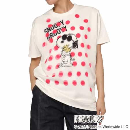 TRIPPY ART＜トリッピー アート＞ バーニーズ　ニューヨーク限定プリントTシャツ “SNOOPY“