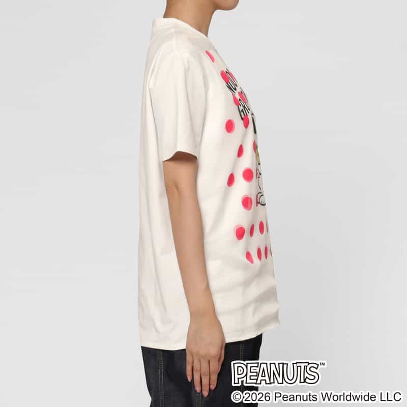 TRIPPY ART TRIPPY ART＜トリッピー アート＞ バーニーズ　ニューヨーク限定プリントTシャツ “SNOOPY“ WHITE