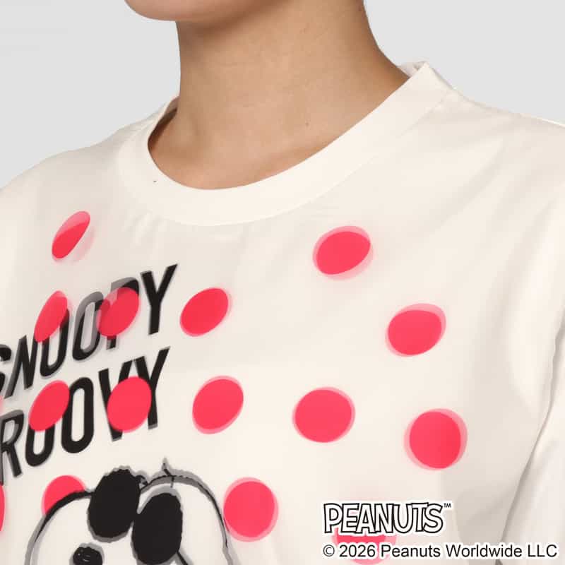 TRIPPY ART TRIPPY ART＜トリッピー アート＞ バーニーズ　ニューヨーク限定プリントTシャツ “SNOOPY“ WHITE