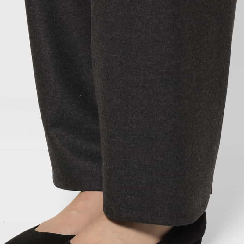 OVERCOAT OVERCOAT ＜オーバーコート＞ ウールフランネル ドローストリングパンツ GRAY