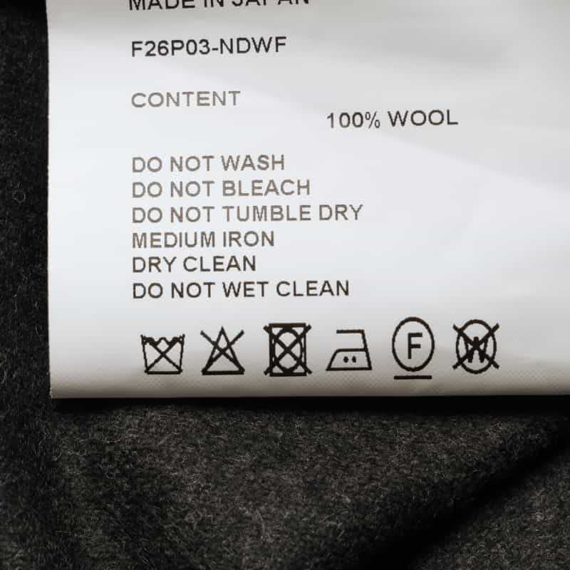 OVERCOAT OVERCOAT ＜オーバーコート＞ ウールフランネル ドローストリングパンツ GRAY