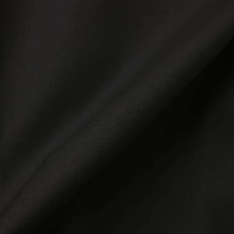 OVERCOAT OVERCOAT ＜オーバーコート＞ ウールシャツ BLACK
