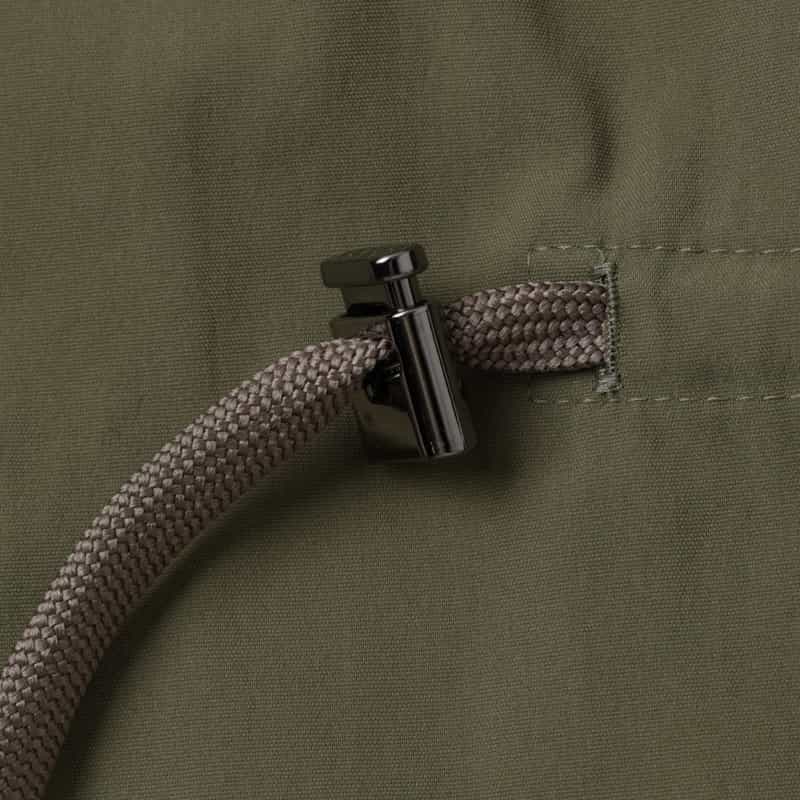 BARNEYS NEW YORK デザインカラー ダブルブレストモッズコート KHAKI