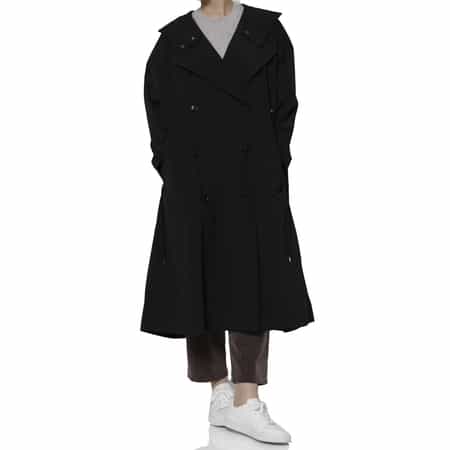 デザインカラー ダブルブレストモッズコート