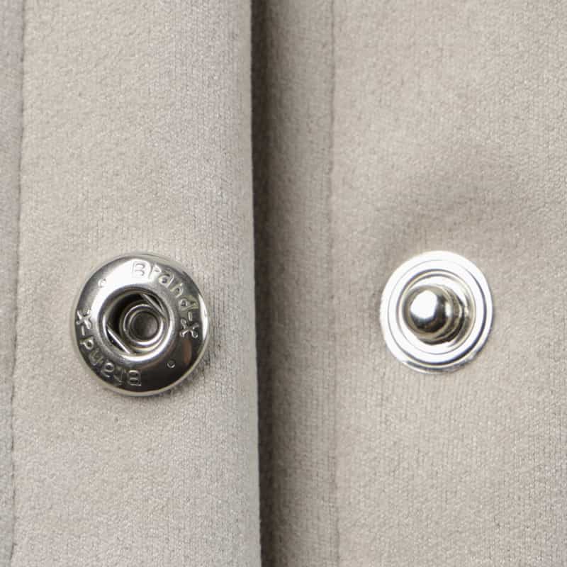 BARNEYS NEW YORK フェイクスエード G9ブルゾン LIGHT GRAY