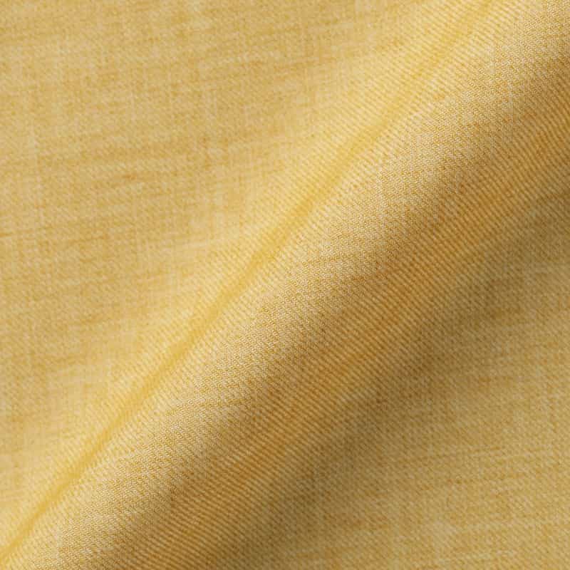 BARNEYS NEW YORK ウールライク ラウンド切替フレアスカート YELLOW