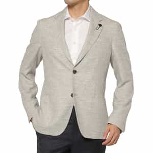 LARDINI＜ラルディーニ＞ ウールカシミヤ素材テーラードジャケット