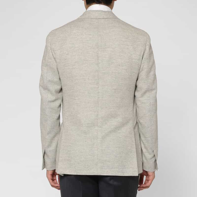 LARDINI LARDINI＜ラルディーニ＞ ウールカシミヤ素材テーラードジャケット LIGHT GRAY