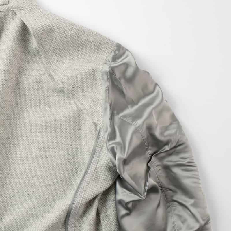 LARDINI LARDINI＜ラルディーニ＞ ウールカシミヤ素材テーラードジャケット LIGHT GRAY