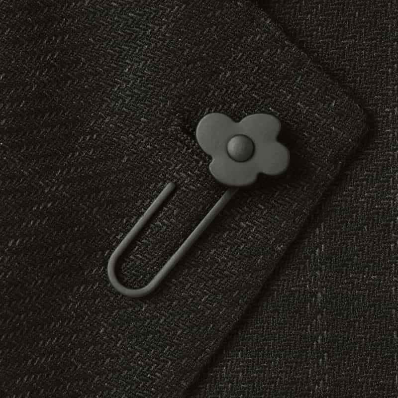 LARDINI LARDINI＜ラルディーニ＞ シャドーチェック柄テーラードジャケット BLACK