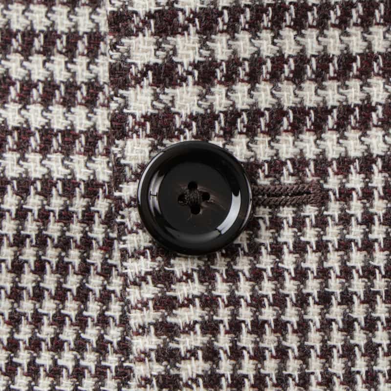 LARDINI LARDINI＜ラルディーニ＞ グレンチェック柄テーラードジャケット WINE
