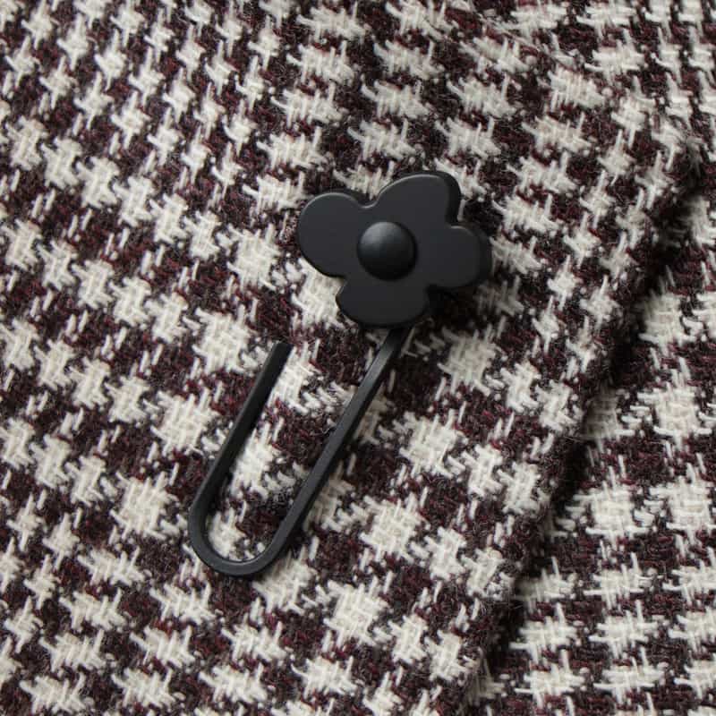 LARDINI LARDINI＜ラルディーニ＞ グレンチェック柄テーラードジャケット WINE