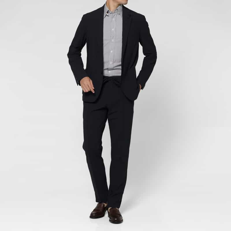 LARDINI LARDINI＜ラルディーニ＞ シングルジャケット NAVY