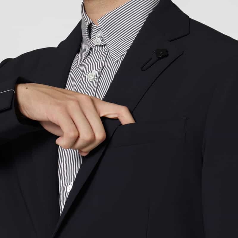LARDINI LARDINI＜ラルディーニ＞ シングルジャケット NAVY