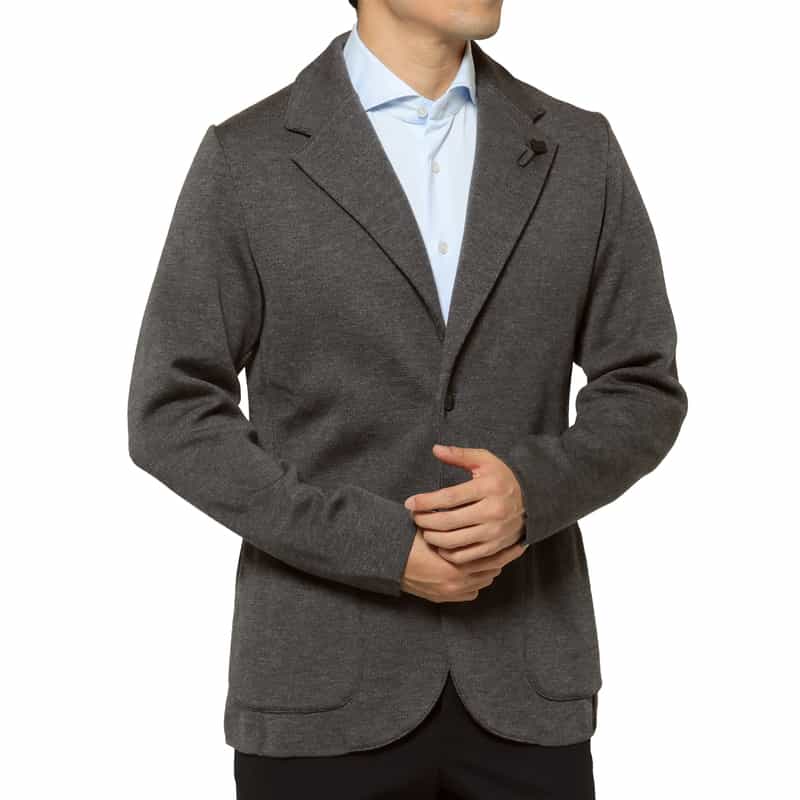 LARDINI LARDINI＜ラルディーニ＞ ミラノウールジャケット DARK GRAY