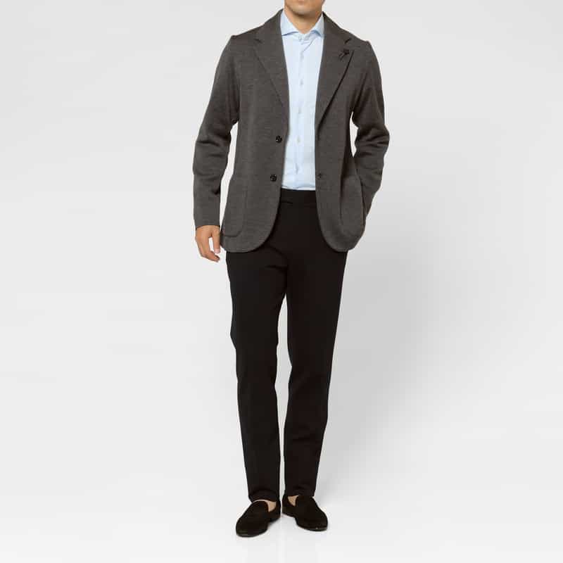 LARDINI LARDINI＜ラルディーニ＞ ミラノウールジャケット DARK GRAY