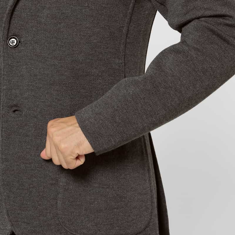 LARDINI LARDINI＜ラルディーニ＞ ミラノウールジャケット DARK GRAY