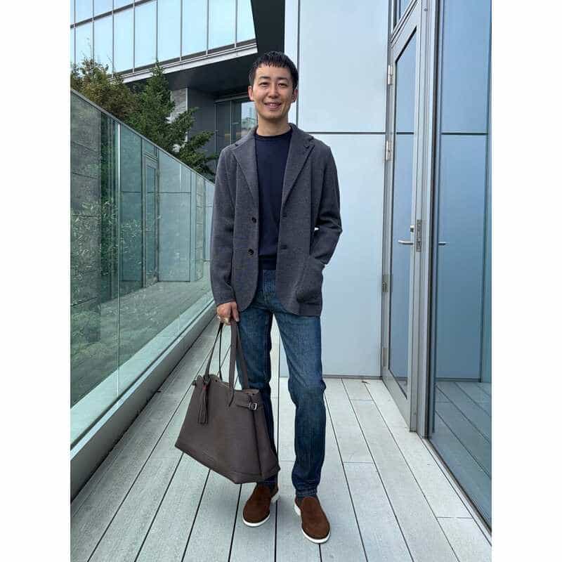 LARDINI LARDINI＜ラルディーニ＞ ミラノウールジャケット DARK GRAY