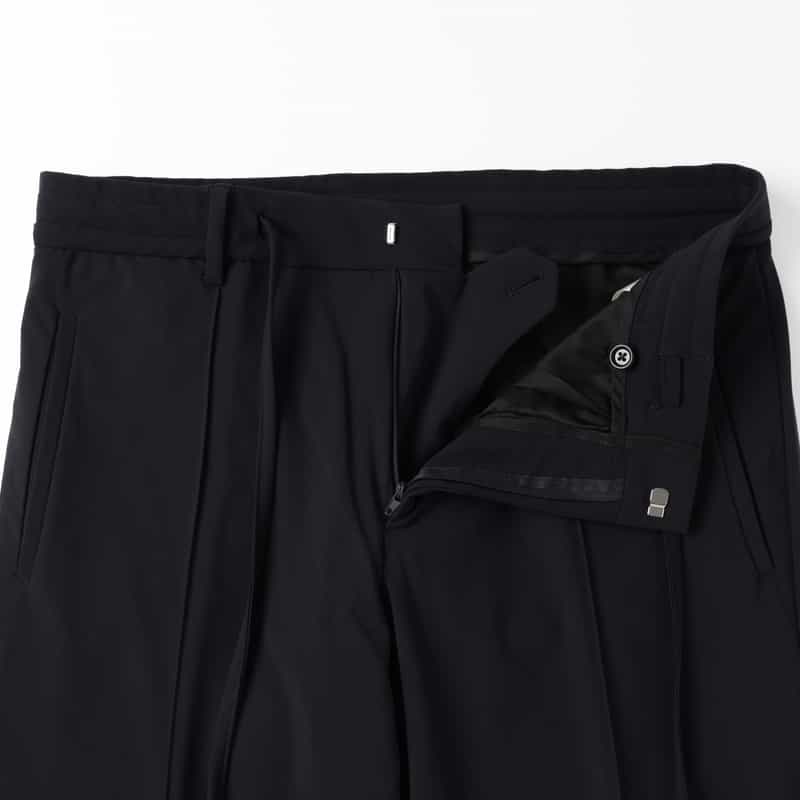 LARDINI LARDINI＜ラルディーニ＞ ジャージー素材ストレッチパンツ NAVY