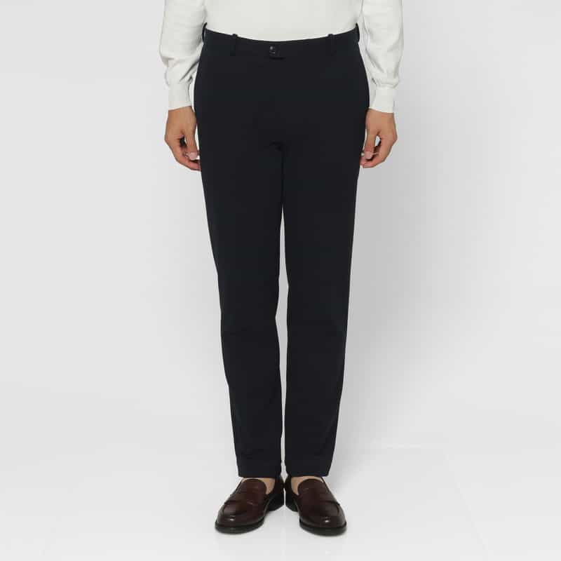 CIRCOLO1901 CIRCOLO 1901＜チルコロ 1901＞ セットアップストレッチジャージーパンツ NAVY
