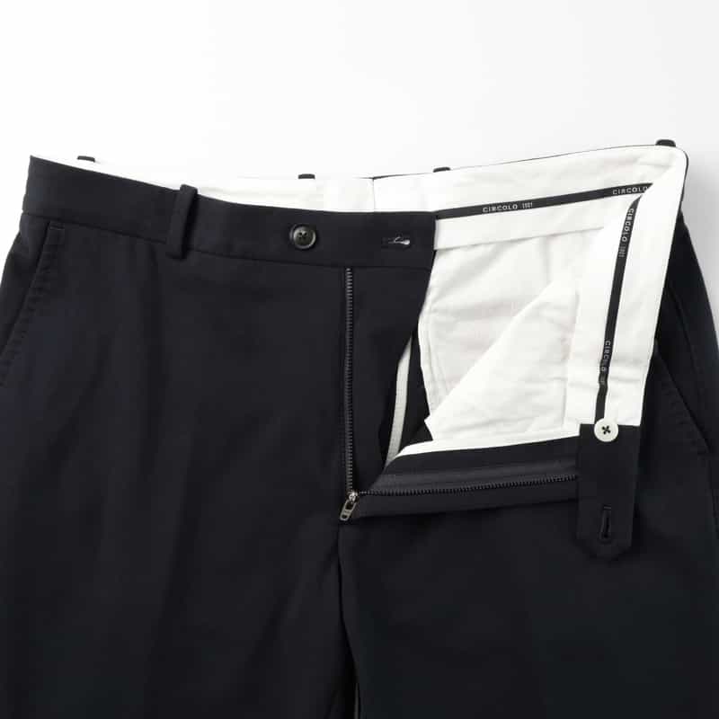 CIRCOLO1901 CIRCOLO 1901＜チルコロ 1901＞ セットアップストレッチジャージーパンツ NAVY